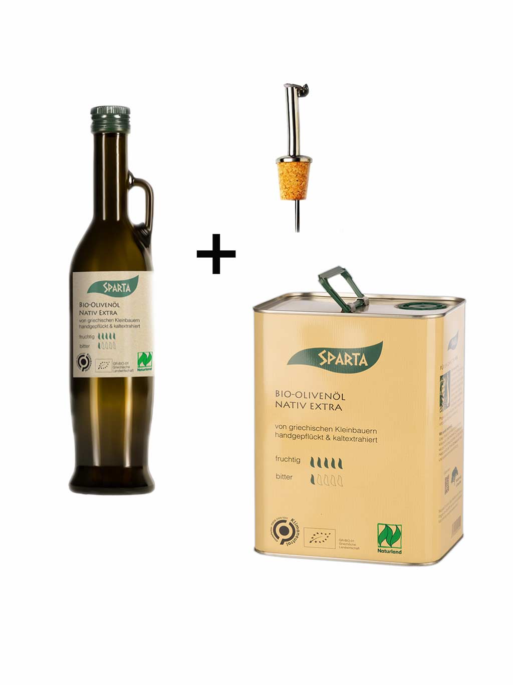 Sparta-Bundle-Inhalt-Glasflasche-usgießer-3LKanister