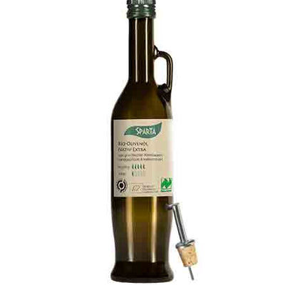 Bio Olivenöl nativ-extra 0,5L mit Ausgießer